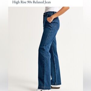 Abercrombie Women’s High Rise 90’s Relaxed Jean Sz 29 Regular
